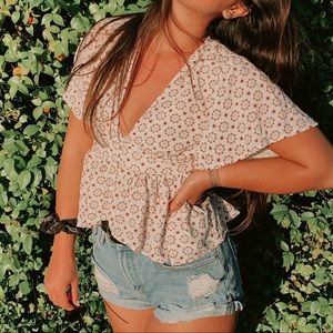 2 for $20!!!!! dizzy lizzy peek-a-boo top